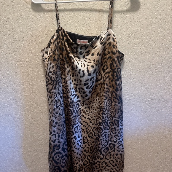 Re:Named Leopard Print Cowl Line Dress - Picture 5 of 5